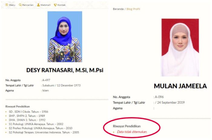 Pendidikan Terakhir