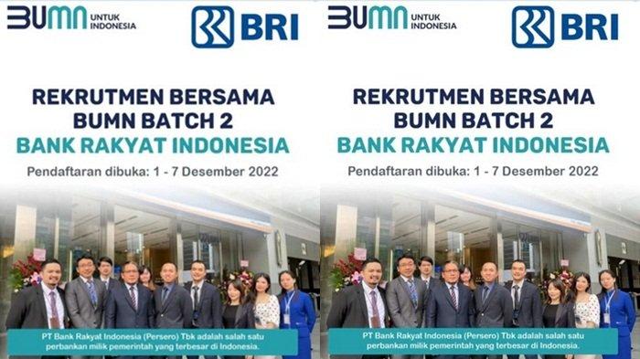 Lowongan Kerja Teller Bank BRI Di Kabupaten Mempawah