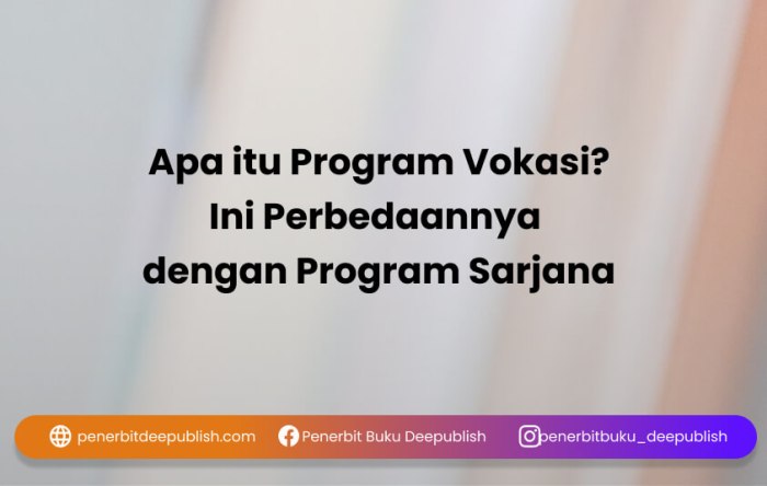 Pendidikan Vokasi Adalah