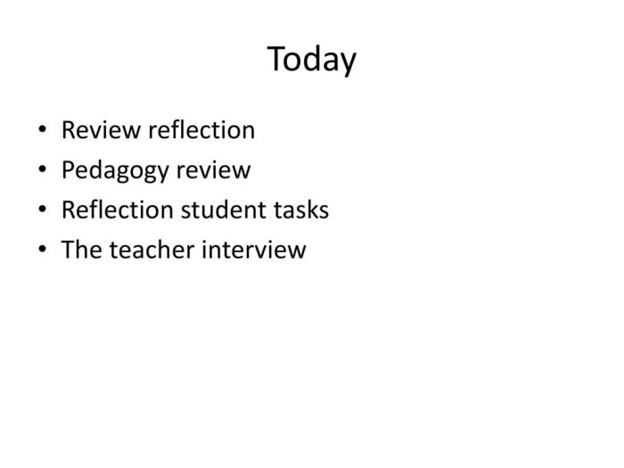 Reflective Teaching Learners - ppt download Refleksi guru setelah implementasi RPP