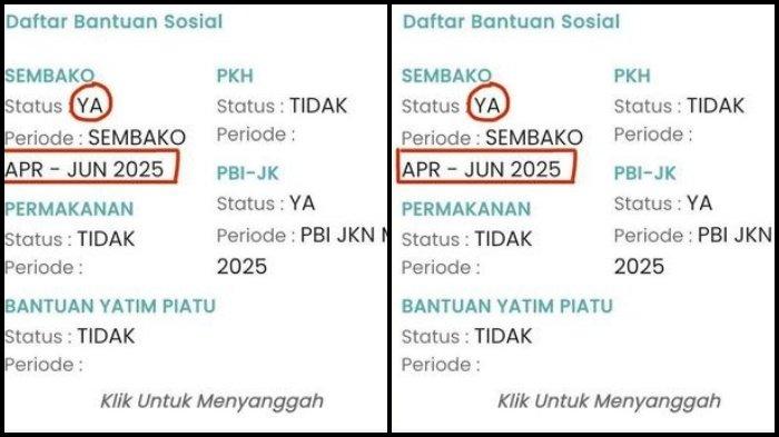 Cek bansos pkh