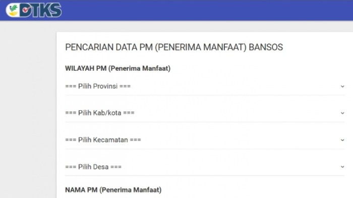 Cek bansos ktp bri