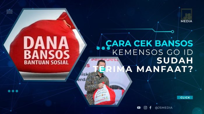 Cek bansos kemensos go id