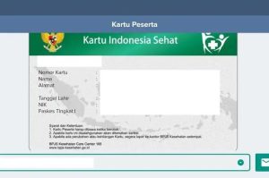 Cara cetak kartu bpjs