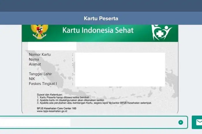 Cara cetak kartu bpjs