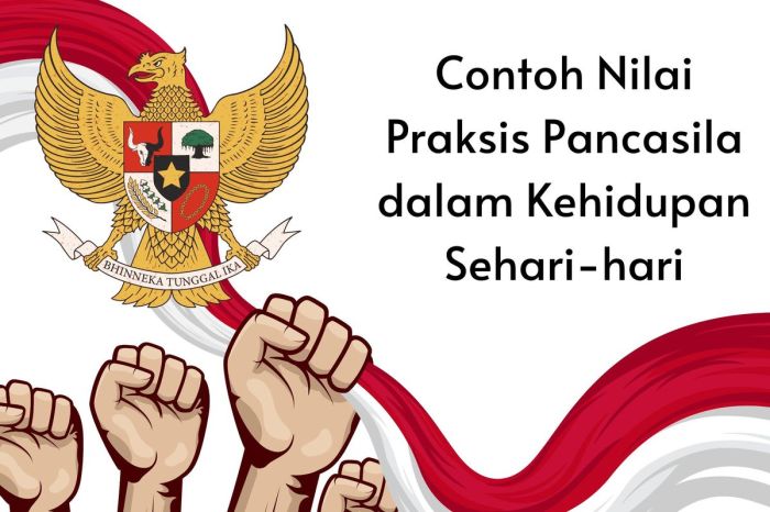 Nilai nilai pancasila dalam kehidupan sehari hari