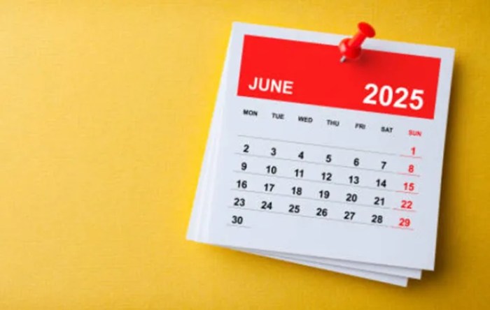 Tanggal merah juni 2025
