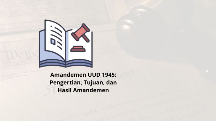 Amandemen uud 1945 1-4