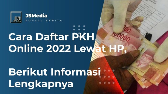 Daftar pkh online