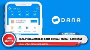 Cara pinjam uang di dana