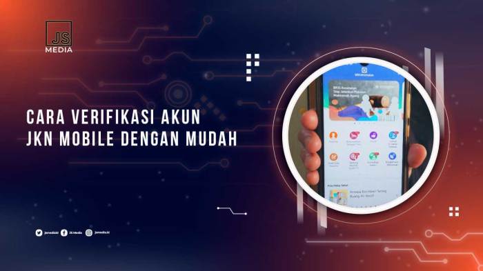 Verifikasi akun jkn