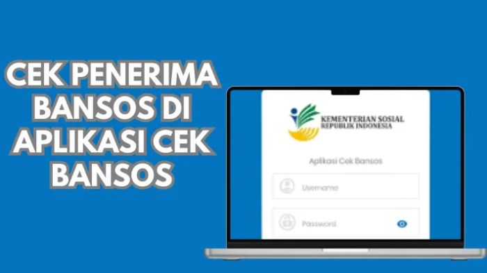 Cek bansos kemensos.co.id