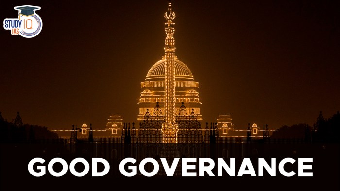 Good governance
