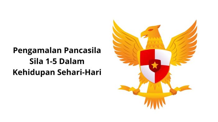 Pengamalan pancasila 1-5