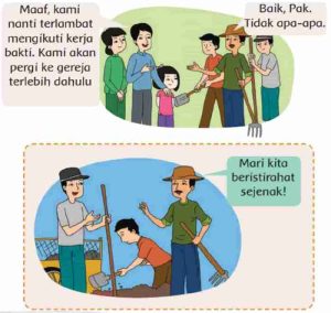 Sikap yang sesuai dengan sila ke 1 sampai 5