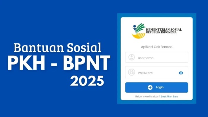 Cara daftar bansos online