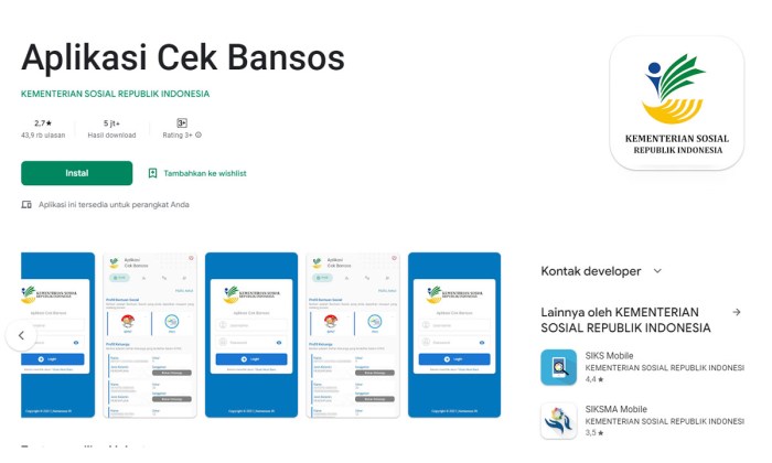Cara daftar pkh online
