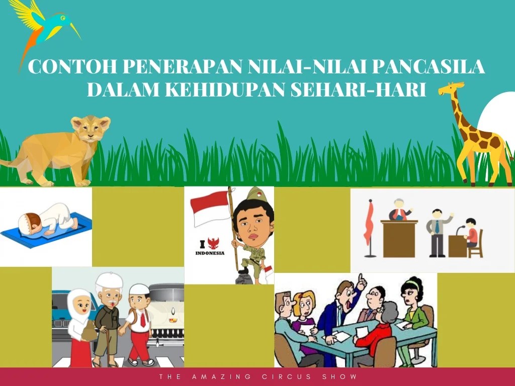 Nilai nilai pancasila dalam kehidupan sehari hari