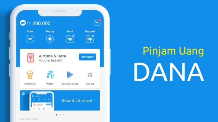 Pinjam uang di dana